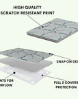 Winter Blossom Macbook Case