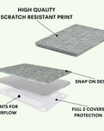 Blizzard Blossom Macbook Case