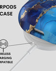 Azure Swirl AirPods