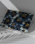 Gold Petals Macbook Case