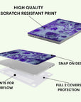 Purp Fauna Macbook Case