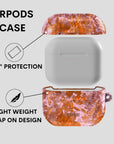 Orange Fauna AirPods