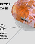 Orange Fauna AirPods