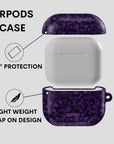 Purple Static AirPods