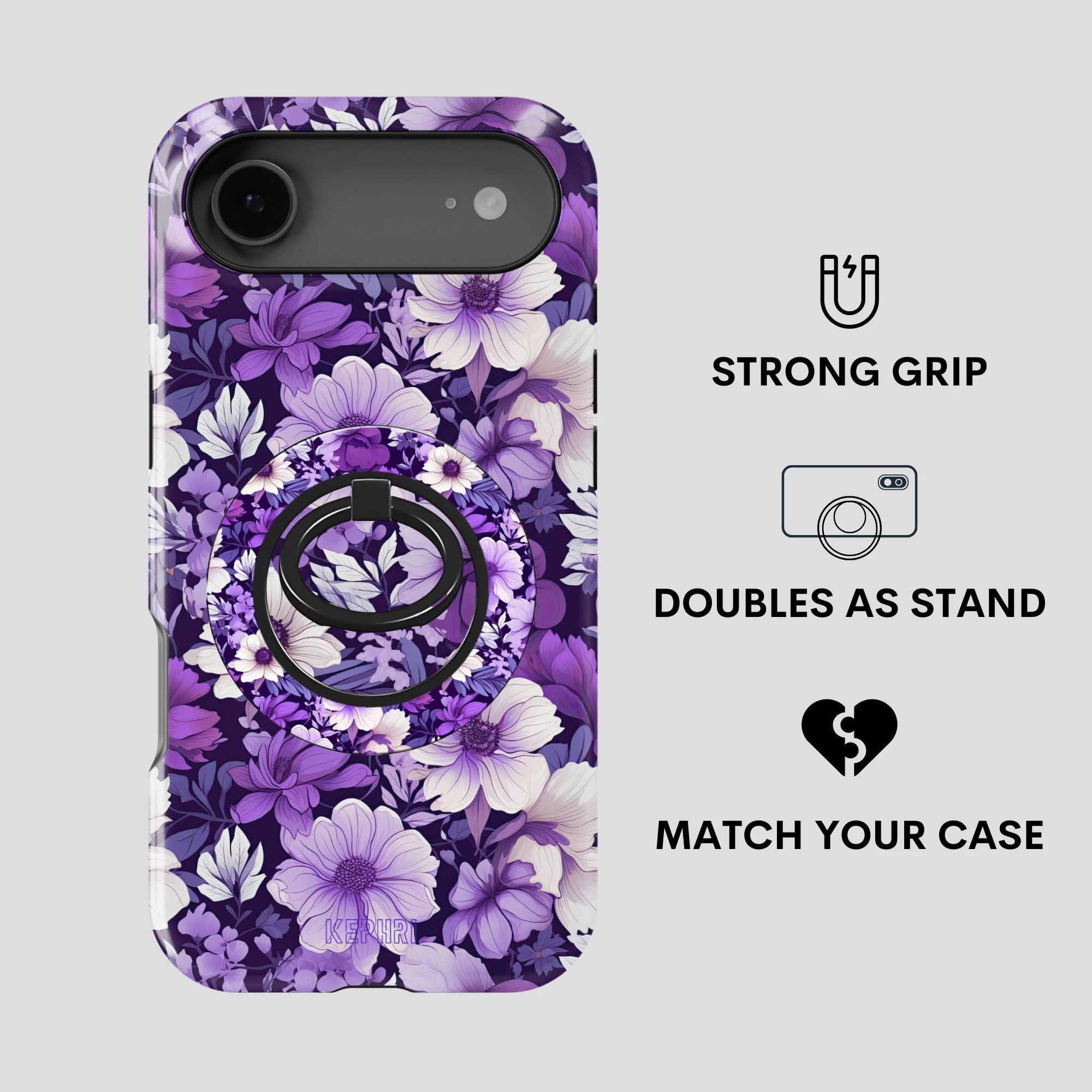 Amethyst Summer MagSafe Phone Grip