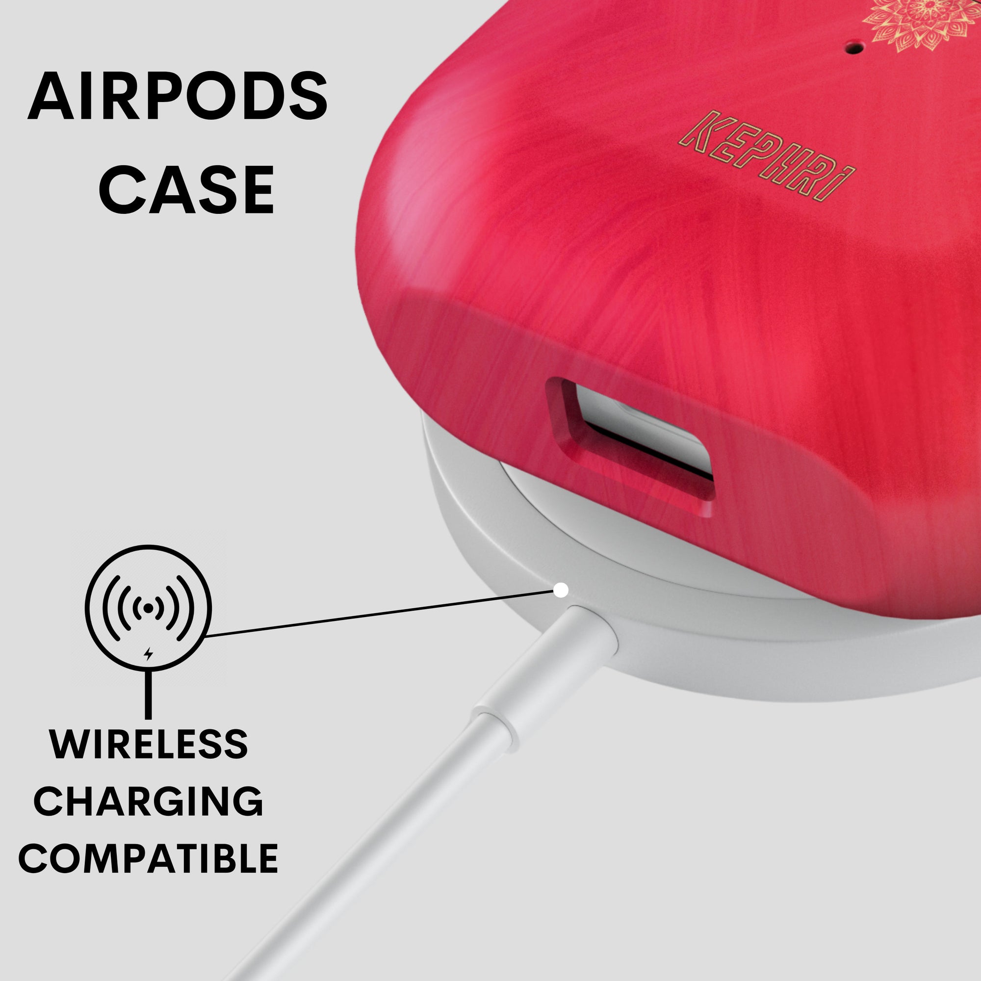 Ruby Mandala AirPods