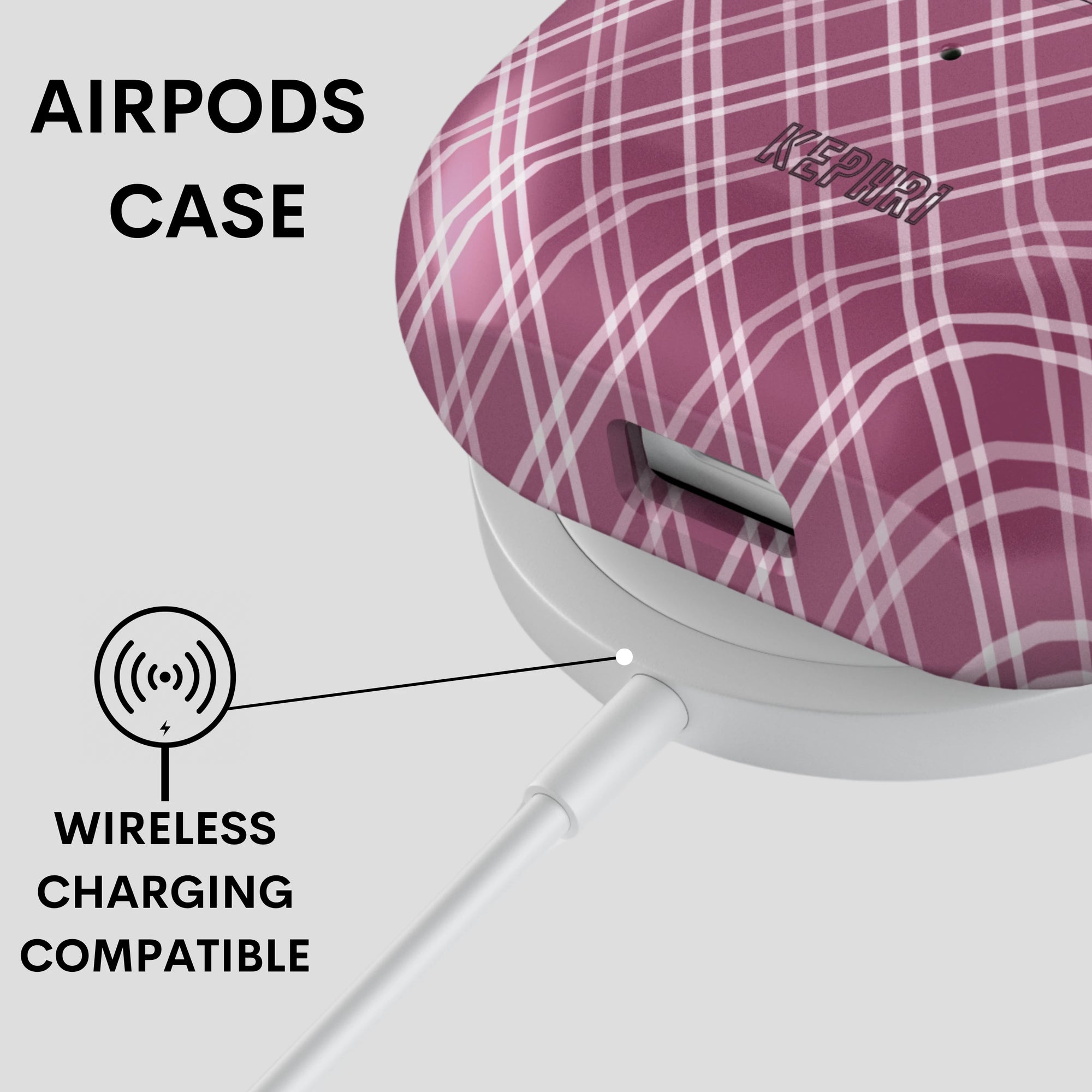 Purp Grid AirPods