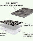Zebra Zoom  Macbook Case