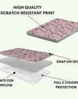 Petal Pink Macbook Case