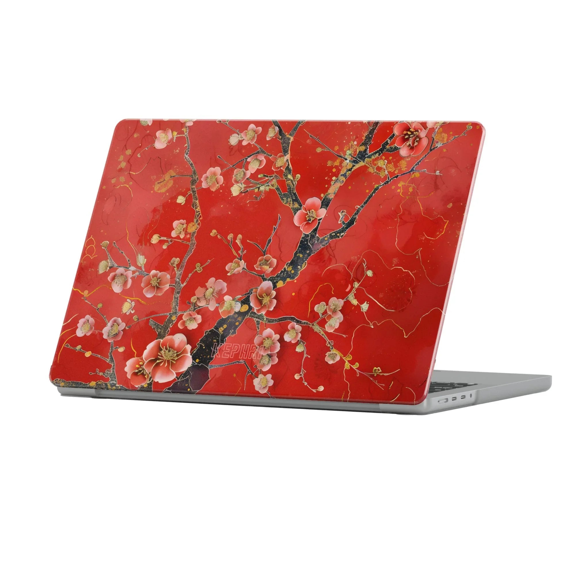 Ruby Blossom Macbook Case