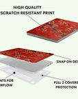 Ruby Blossom Macbook Case