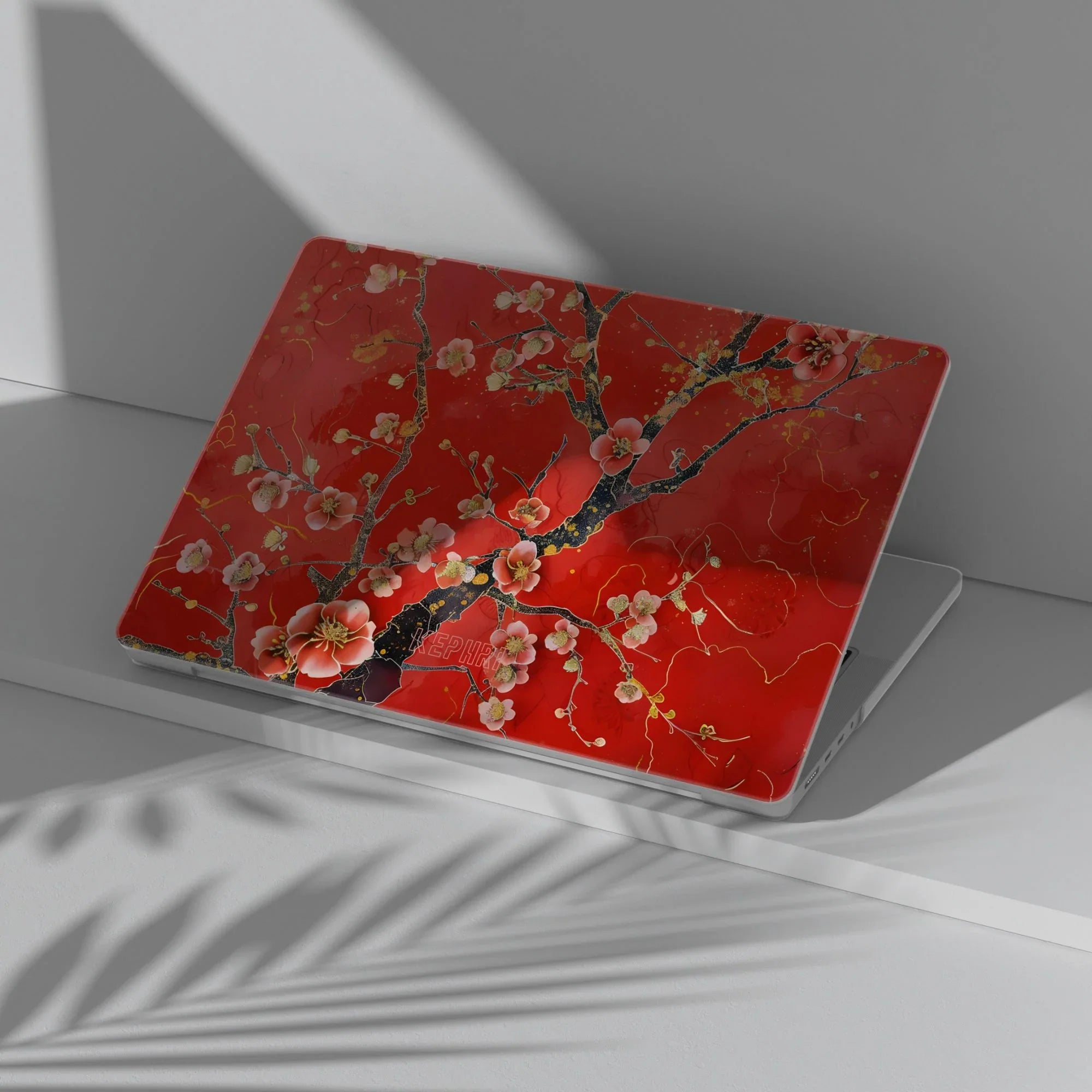 Ruby Blossom Macbook Case