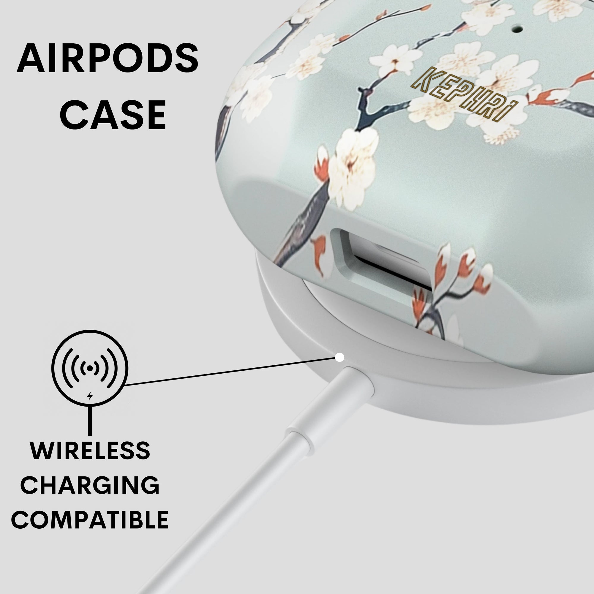 Blizzard Blossom AirPods
