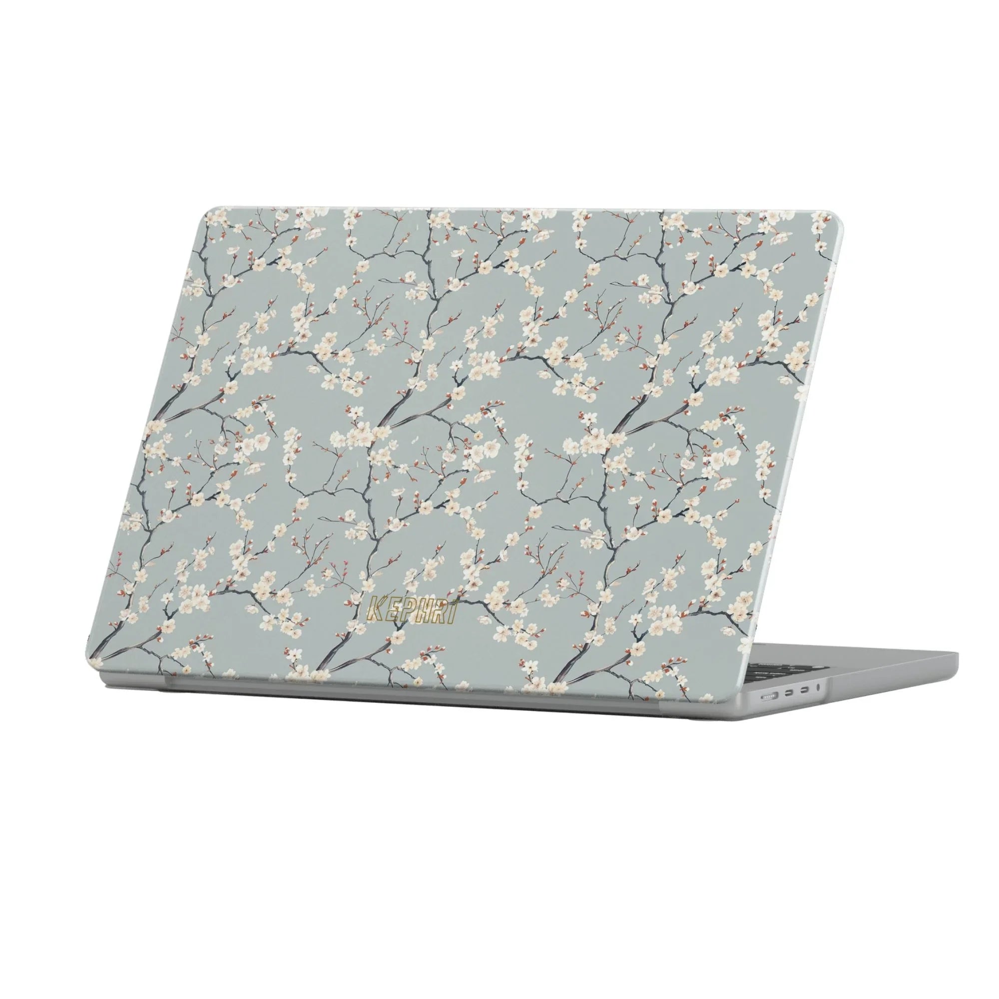 Blizzard Blossom Macbook Case