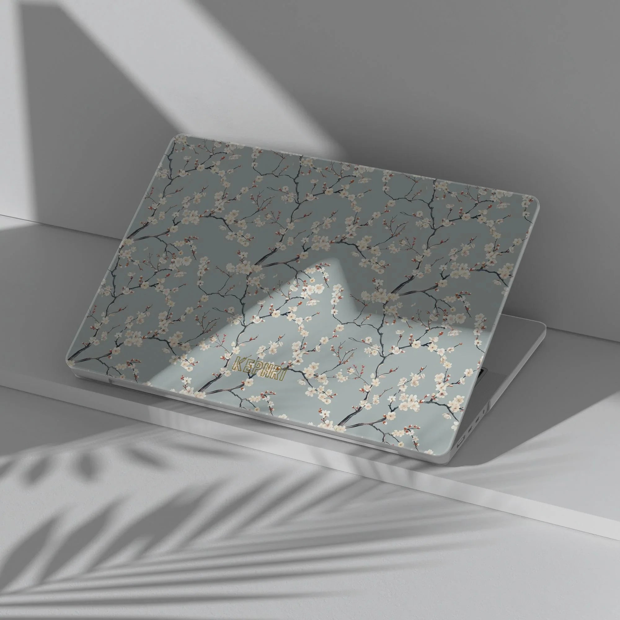 Blizzard Blossom Macbook Case