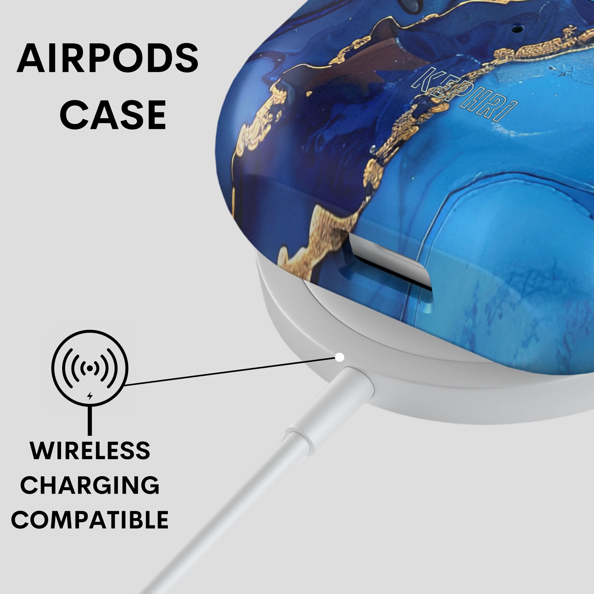 Azure Swirl AirPods