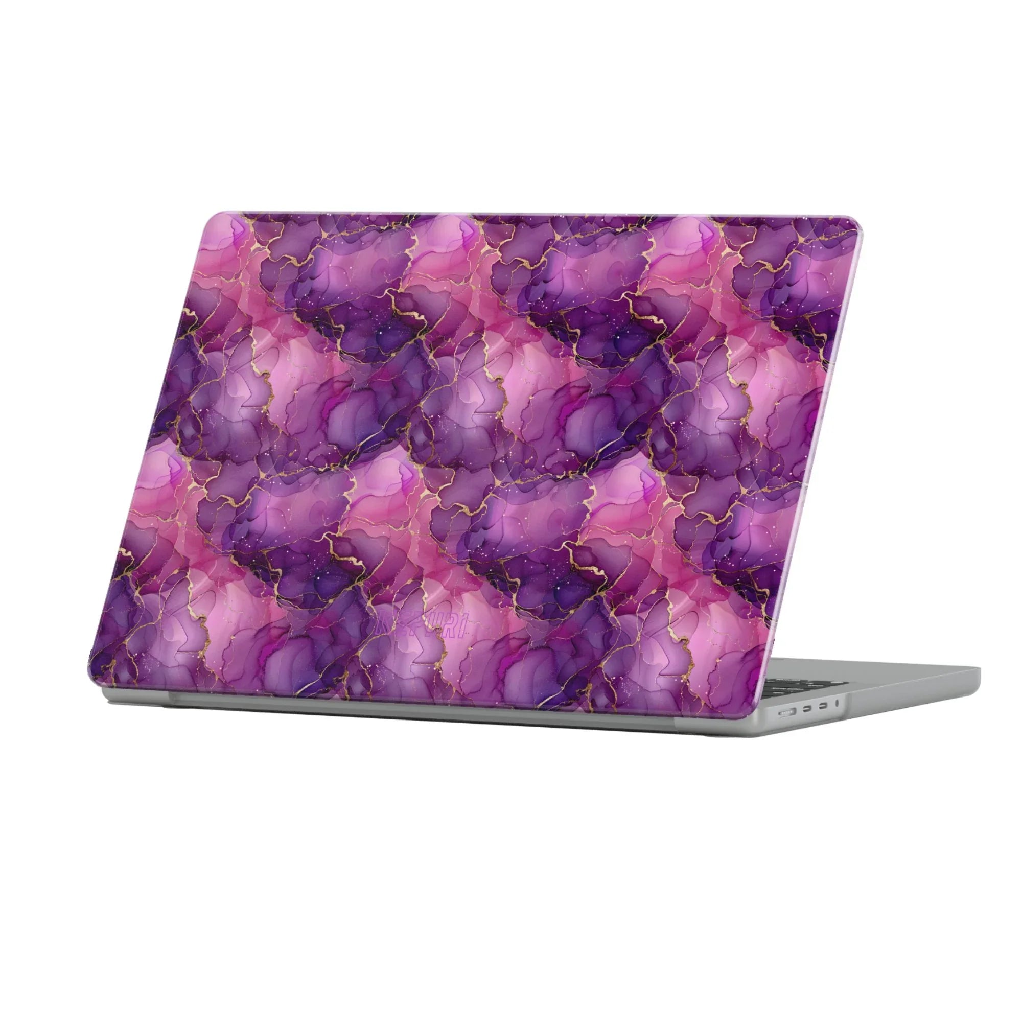 Royal Orchid Macbook Case