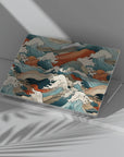 Zen Waves Macbook Case