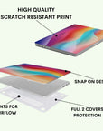 Prism Waves Macbook Case