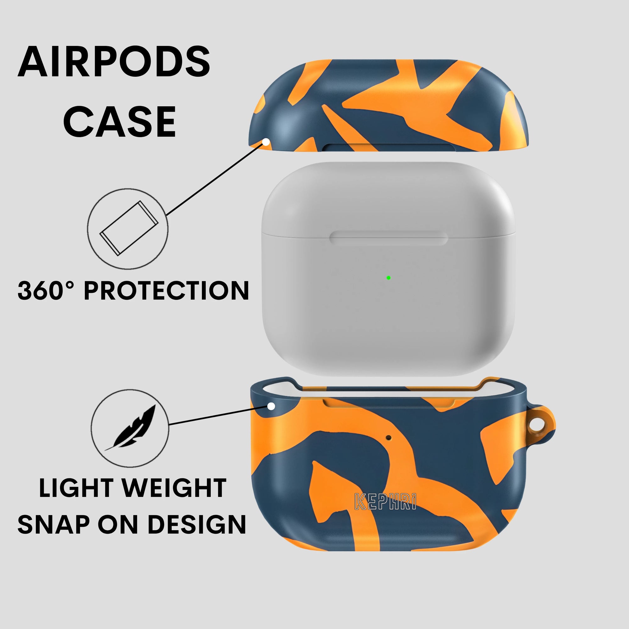 Tribal Tangerine AirPods