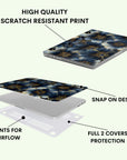 Gold Petals Macbook Case