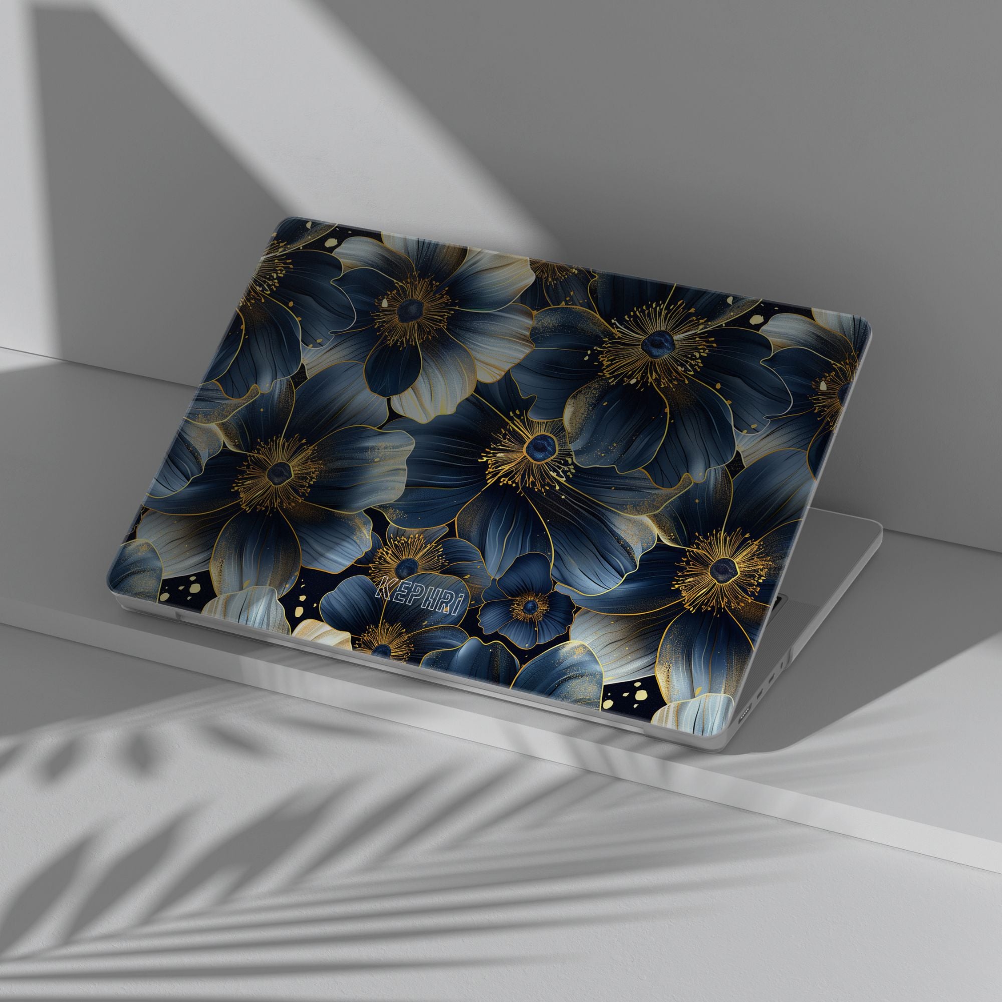 Gold Petals Macbook Case