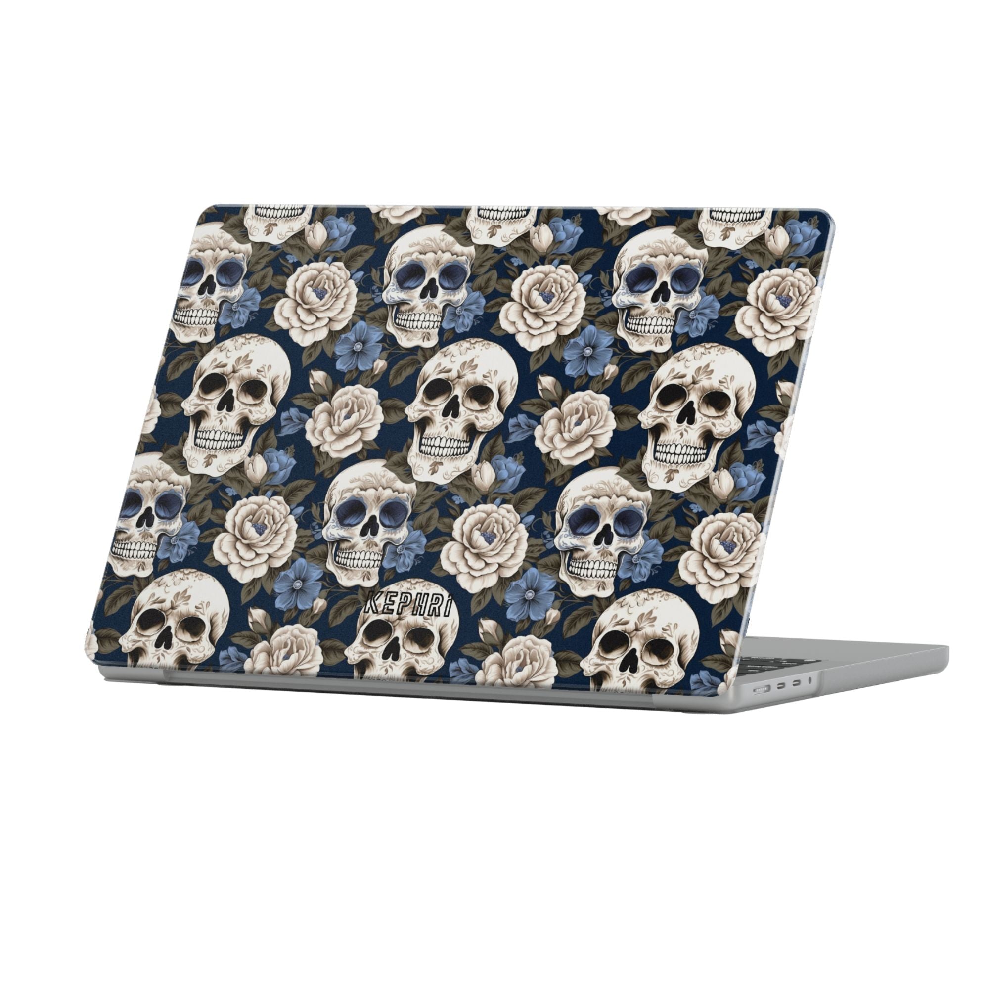 Skull Blossom Macbook Case