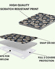Skull Blossom Macbook Case