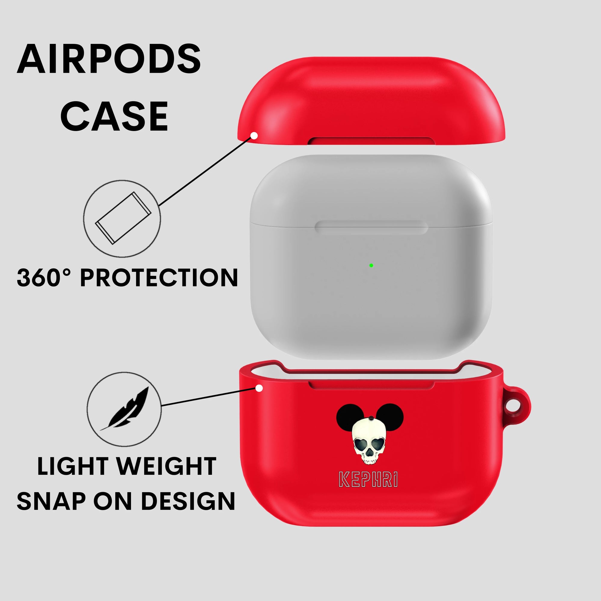 Grim Mickey AirPods