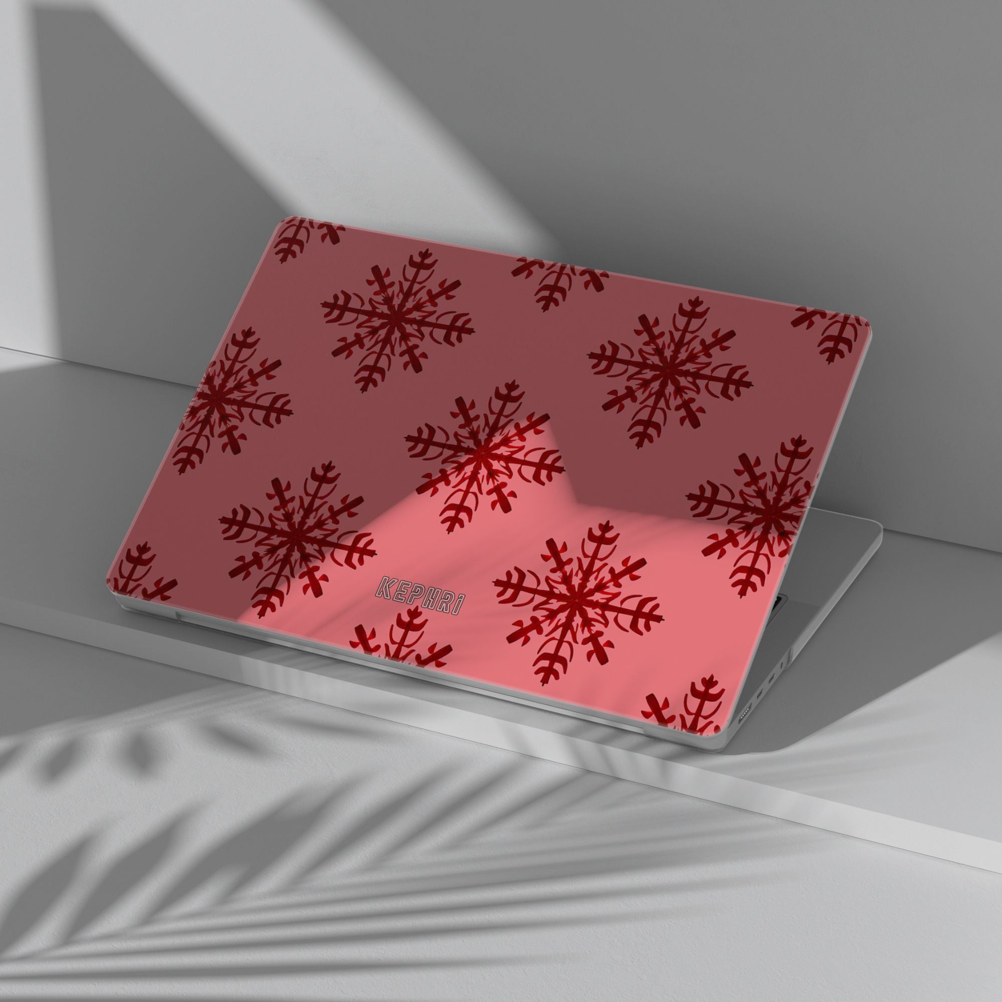 Pink Frost Macbook Case