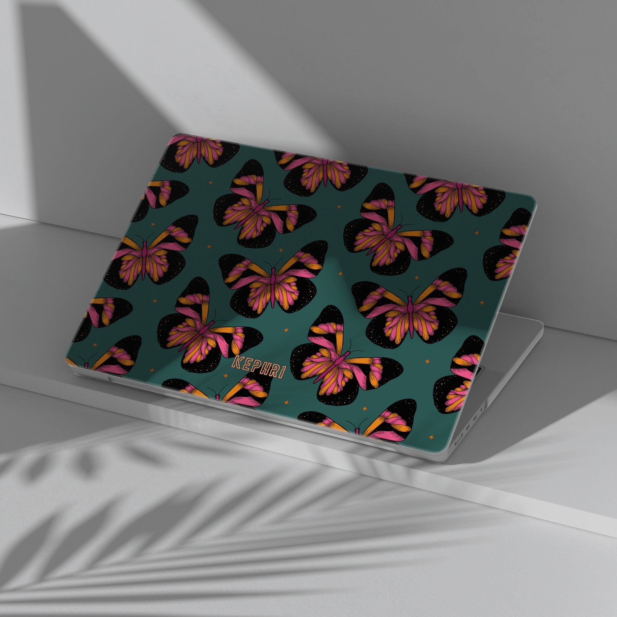 Rosy Flutters Macbook Case