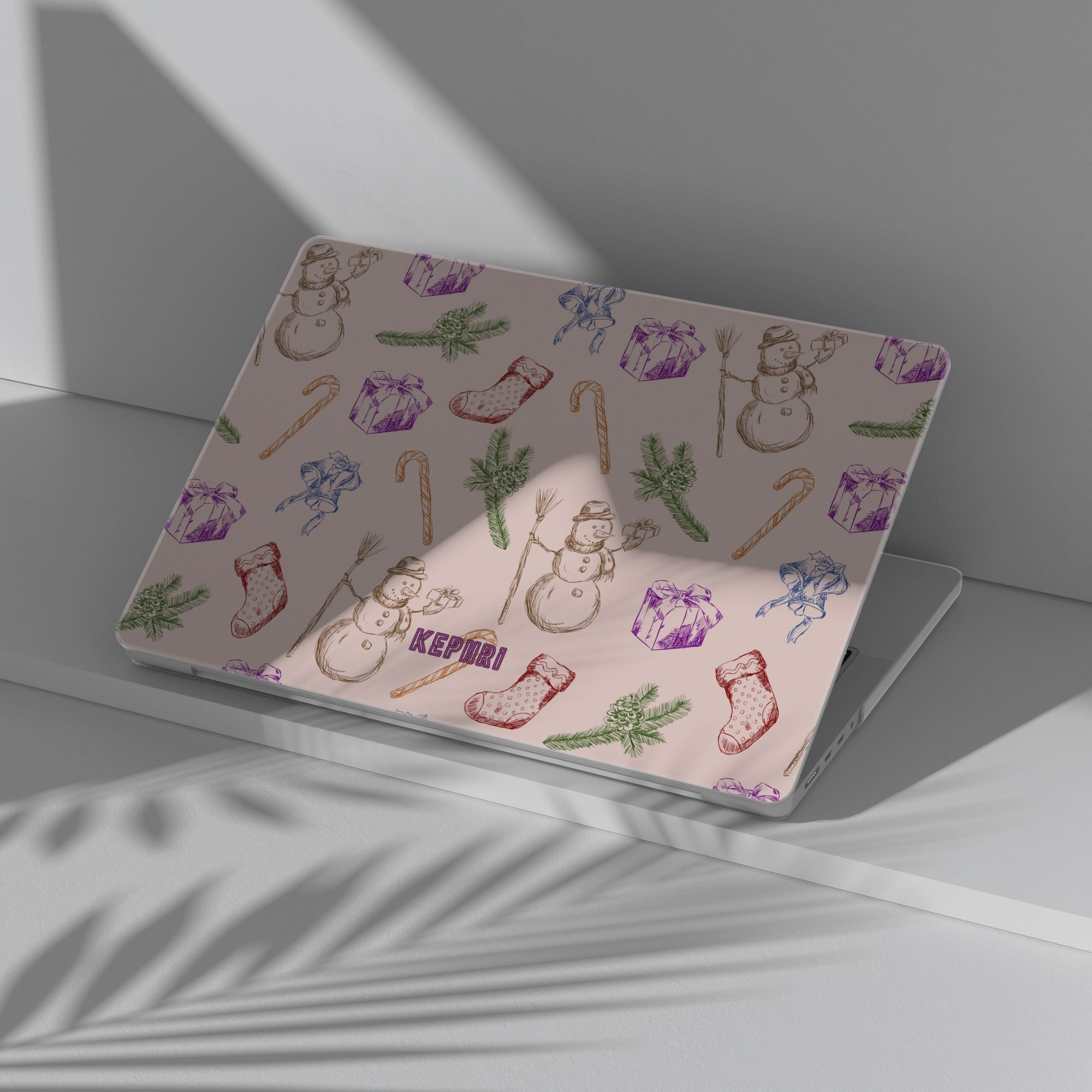 Festive Spirit Macbook Case