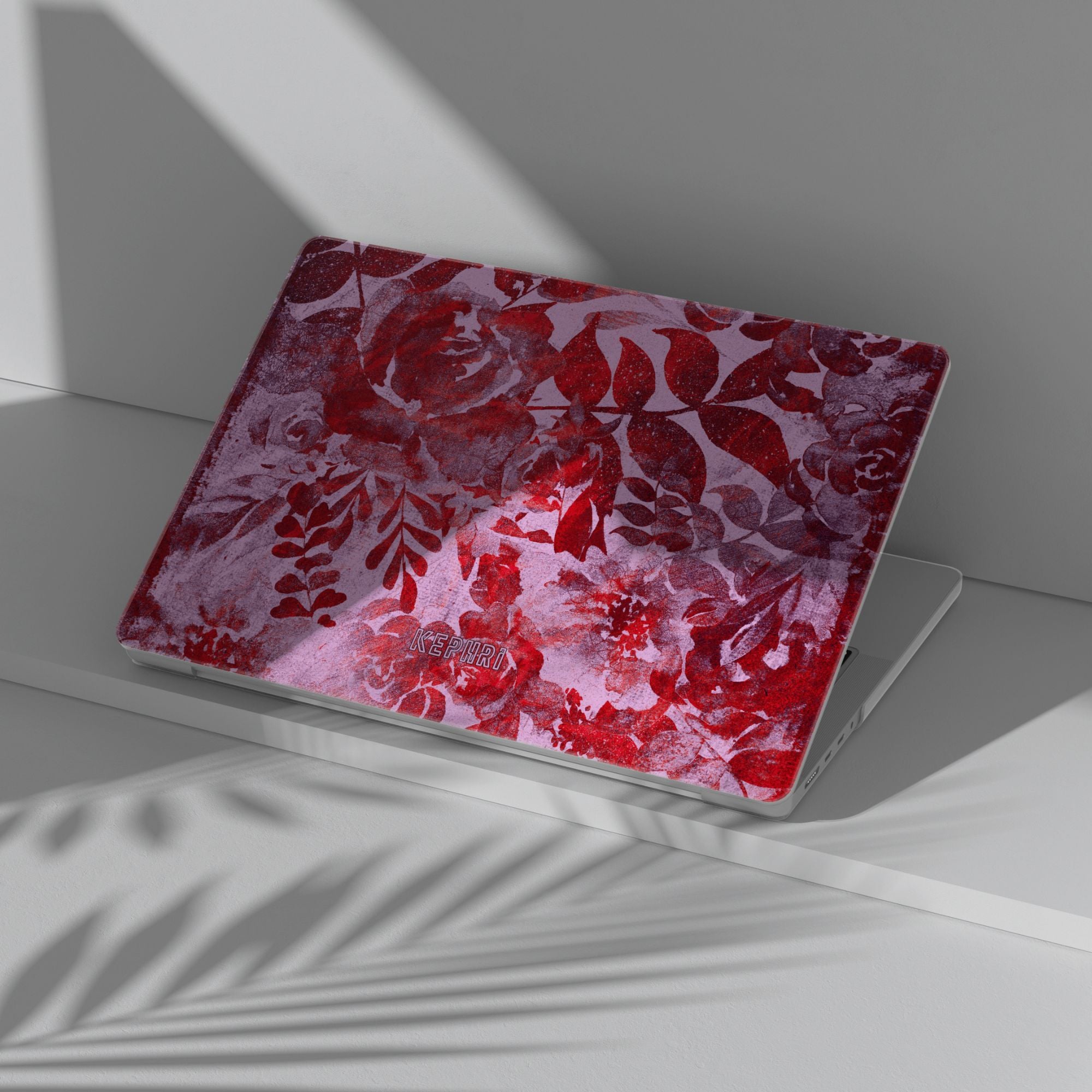 Red Fauna Macbook Case