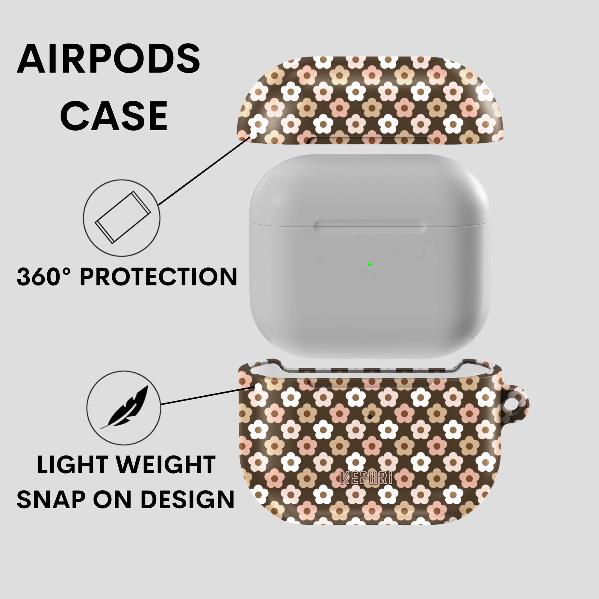 Cocoa Bloom AirPods