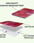 Vermillion Macbook Case