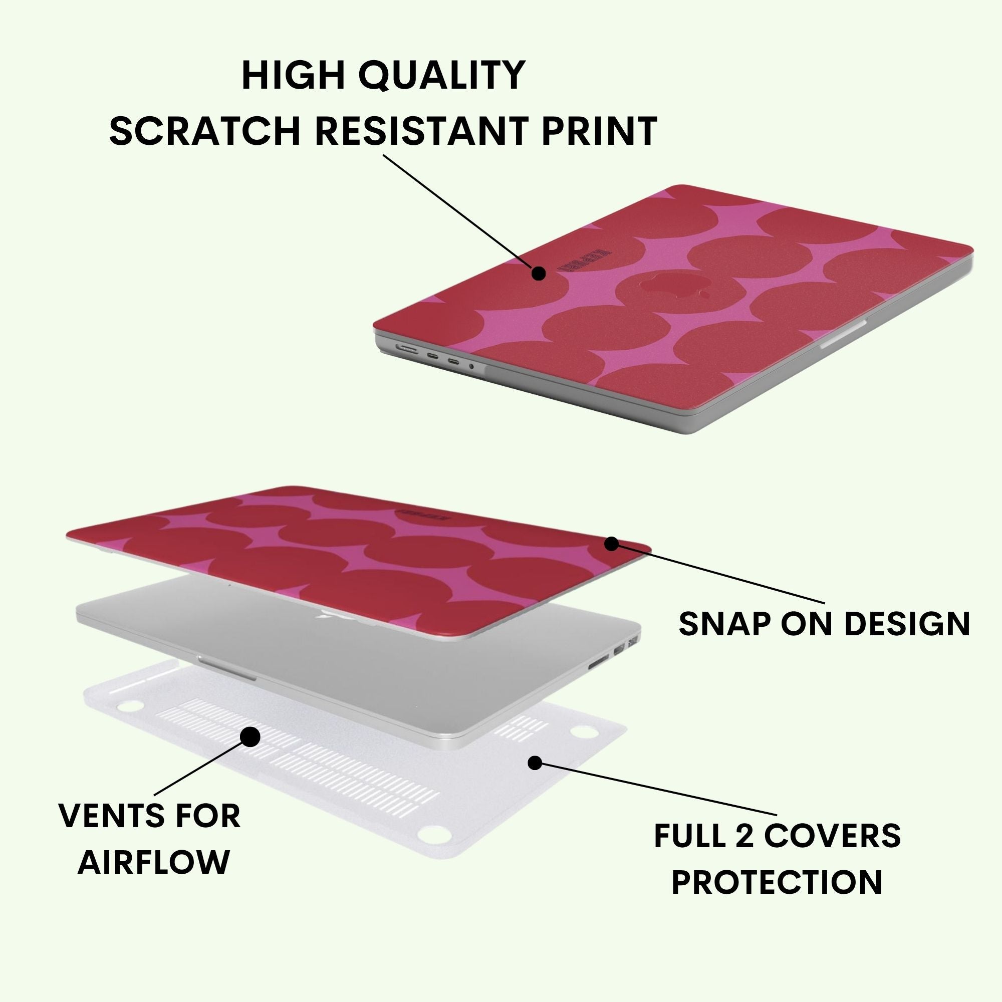 Carmine Macbook Case