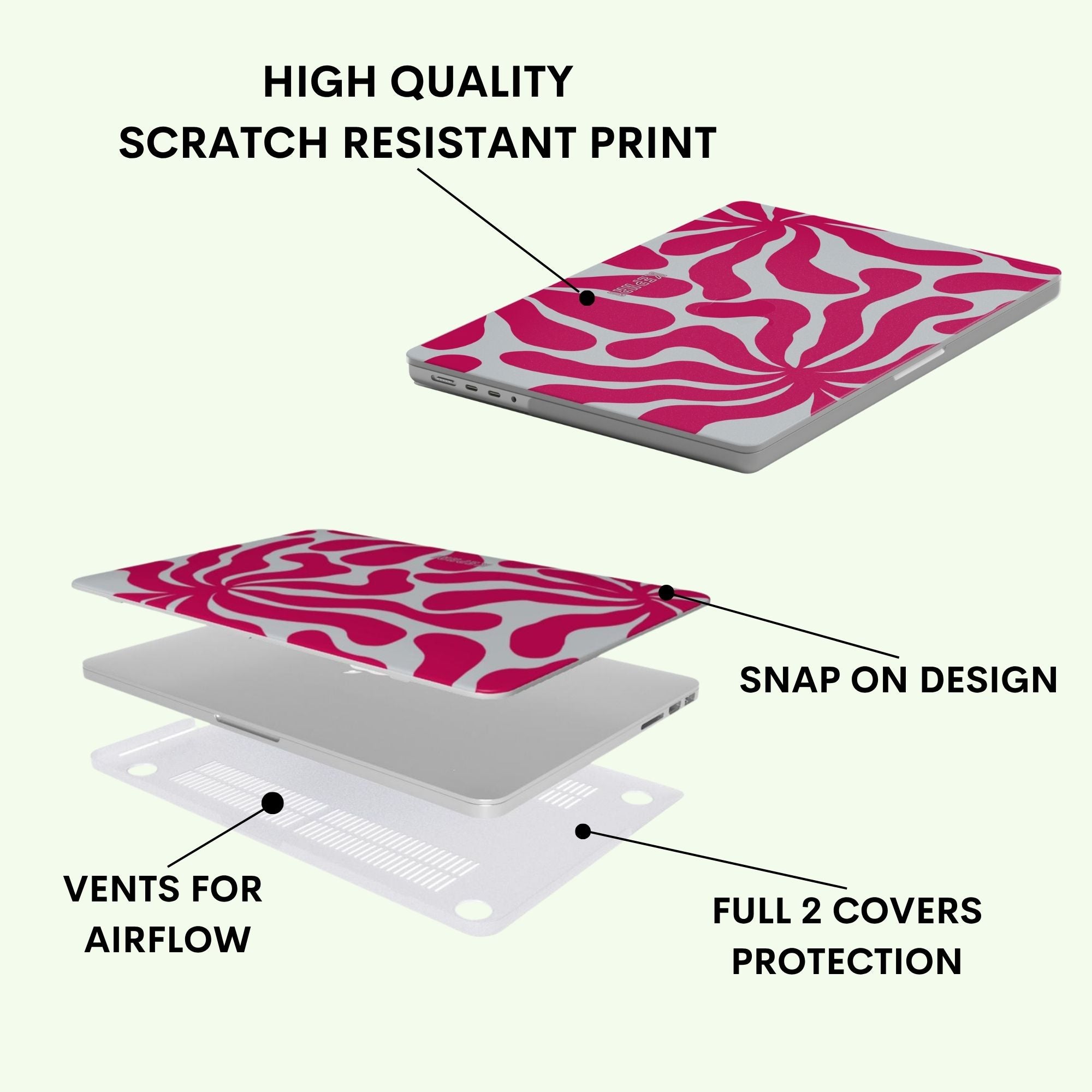 Flamingo Macbook Case