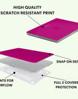 Purple Salt Macbook Case