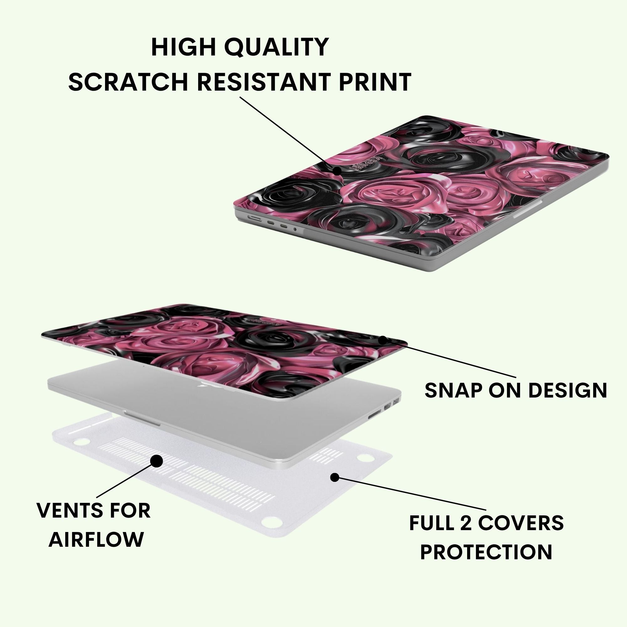 Bouquet Macbook Case