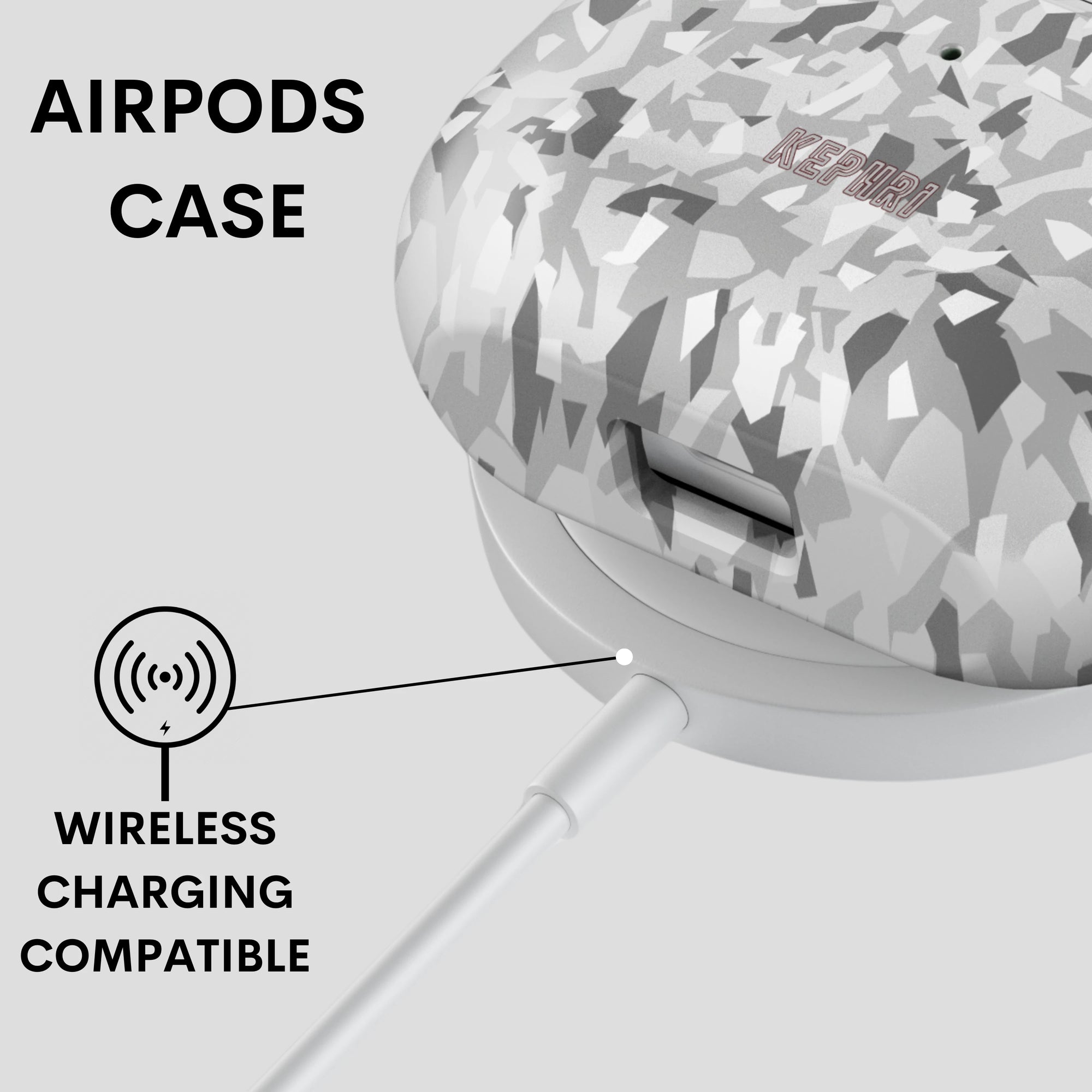 White Static AirPods