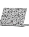 White Static Macbook Case