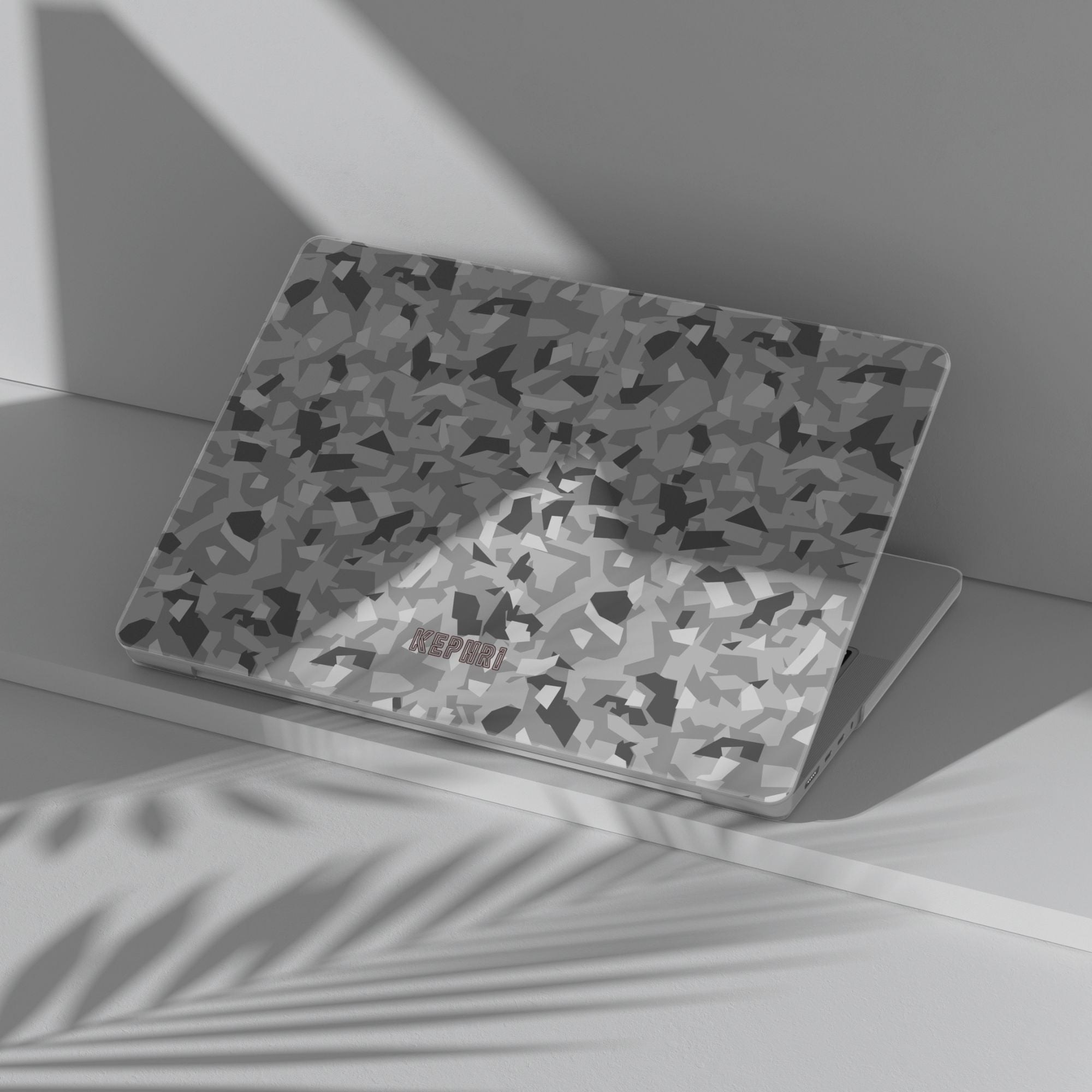 White Static Macbook Case