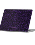 Purple Static Macbook Case
