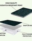 Green Static Macbook Case