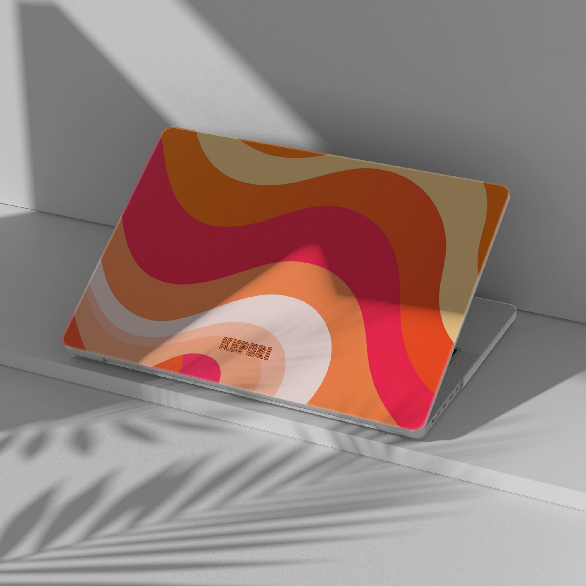 Trippy Tides Macbook Case