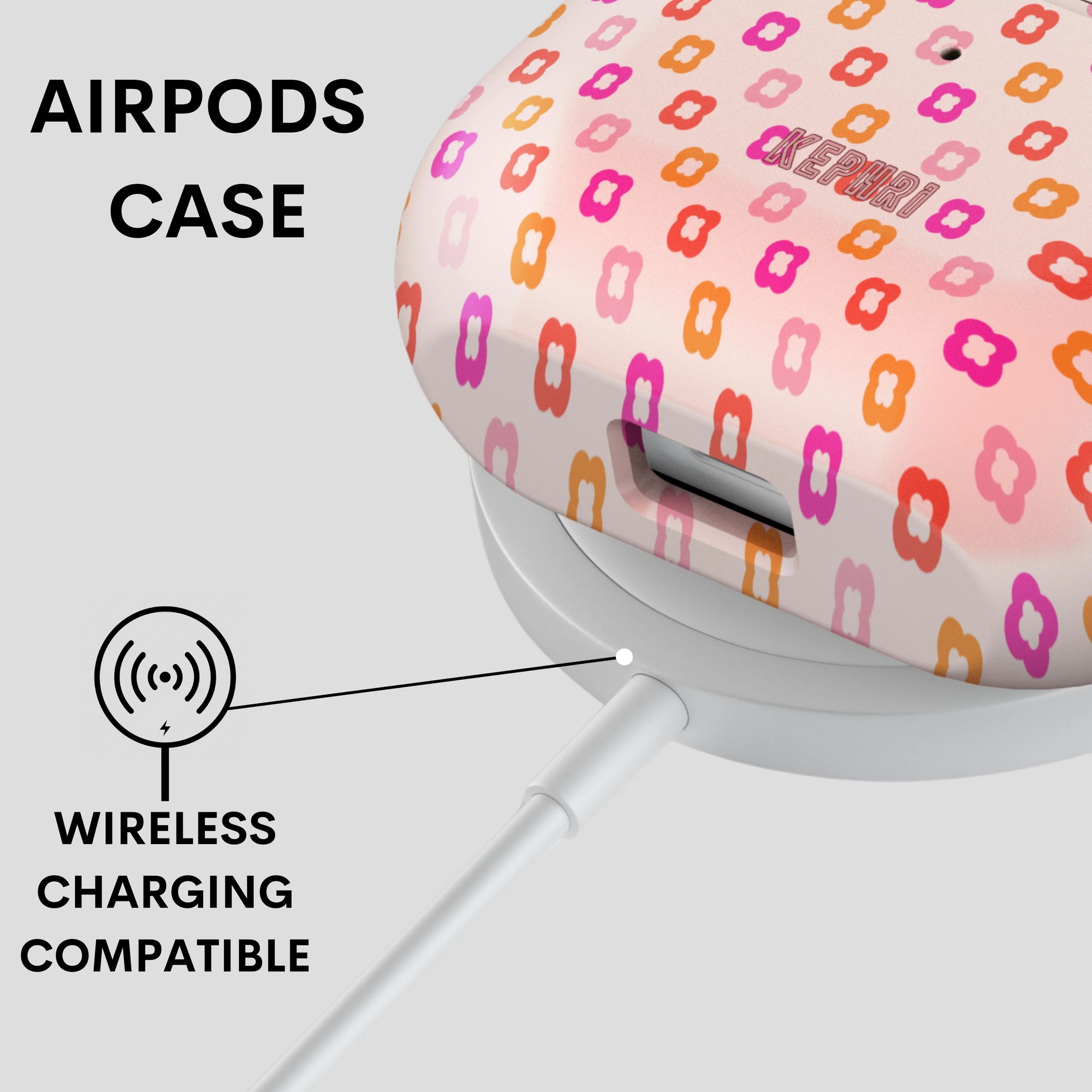 Peach Poppy AirPods