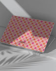 Peach Poppy Macbook Case