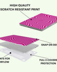 Serotonin Wave Macbook Case