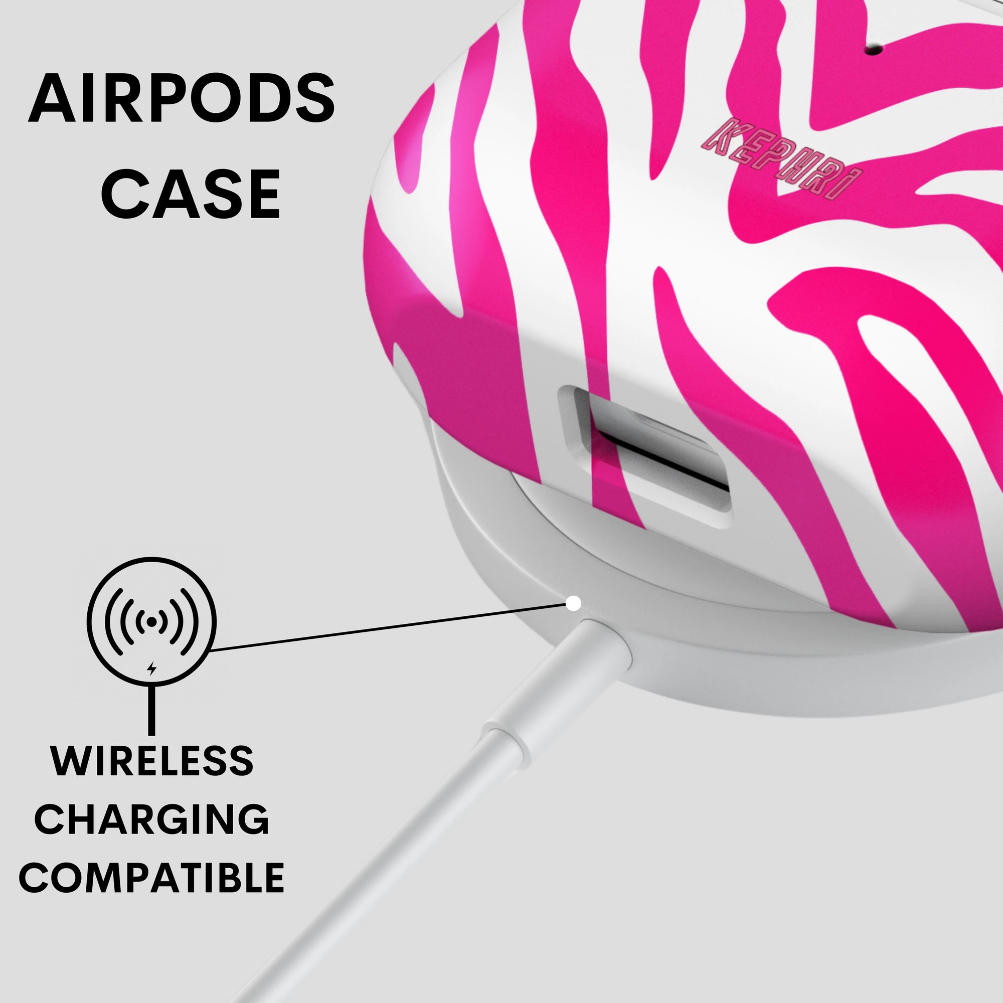 Blush Stripes AirPods