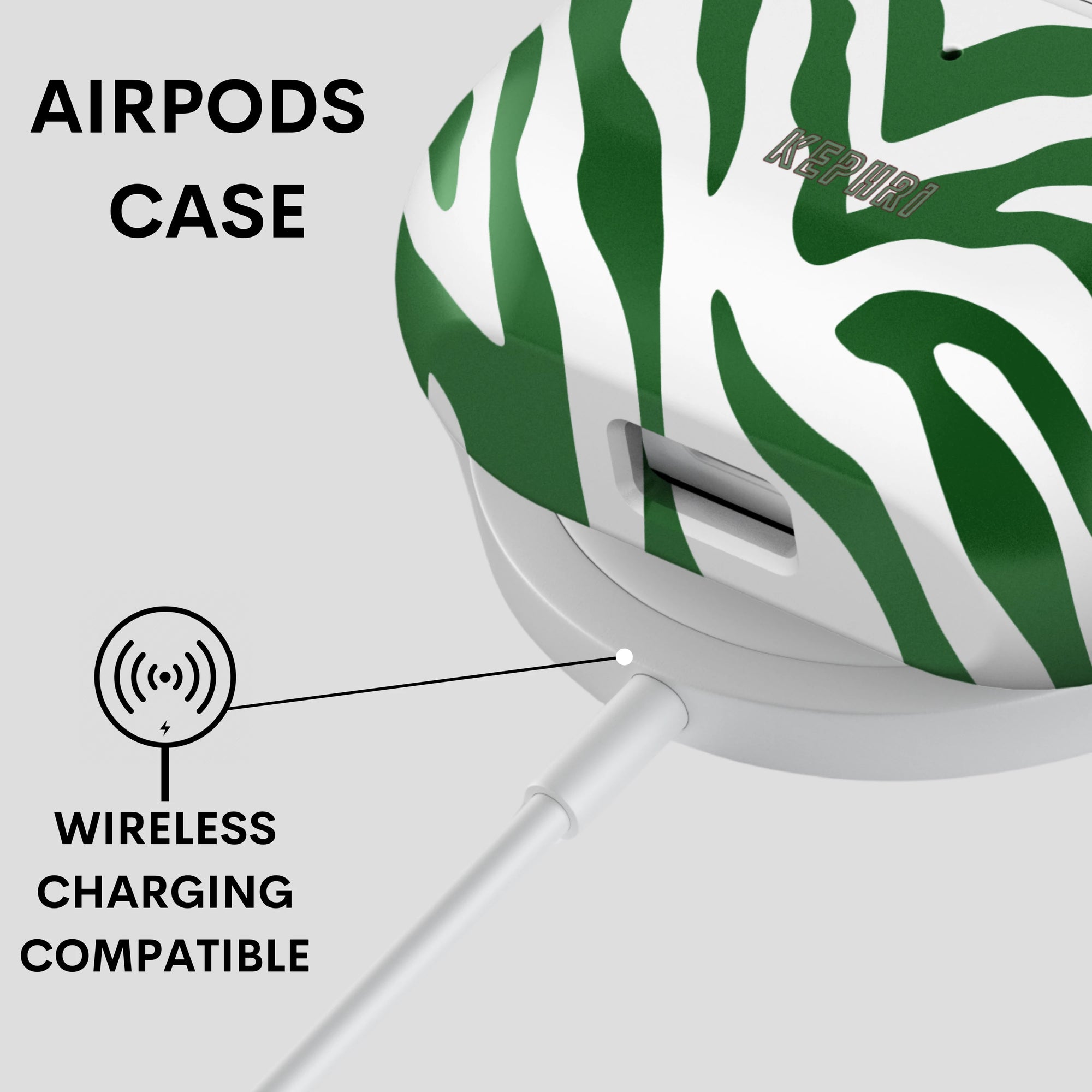 Verdant Stripes AirPods
